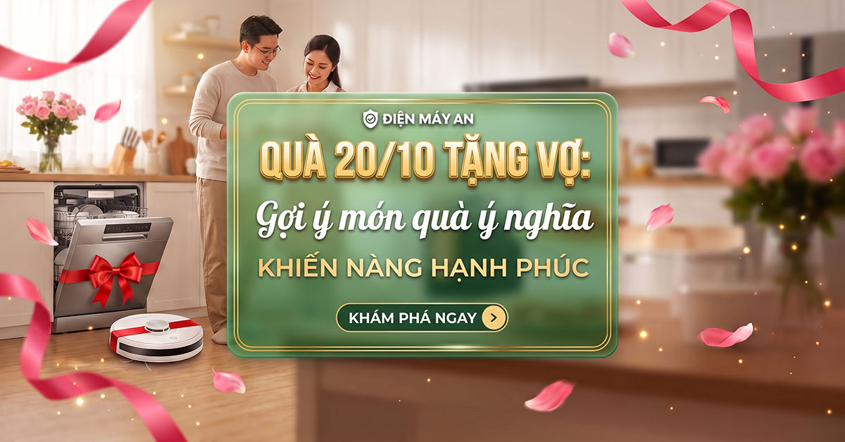 Quà 20/10 tặng vợ: Gợi ý món quà ý nghĩa khiến nàng hạnh phúc